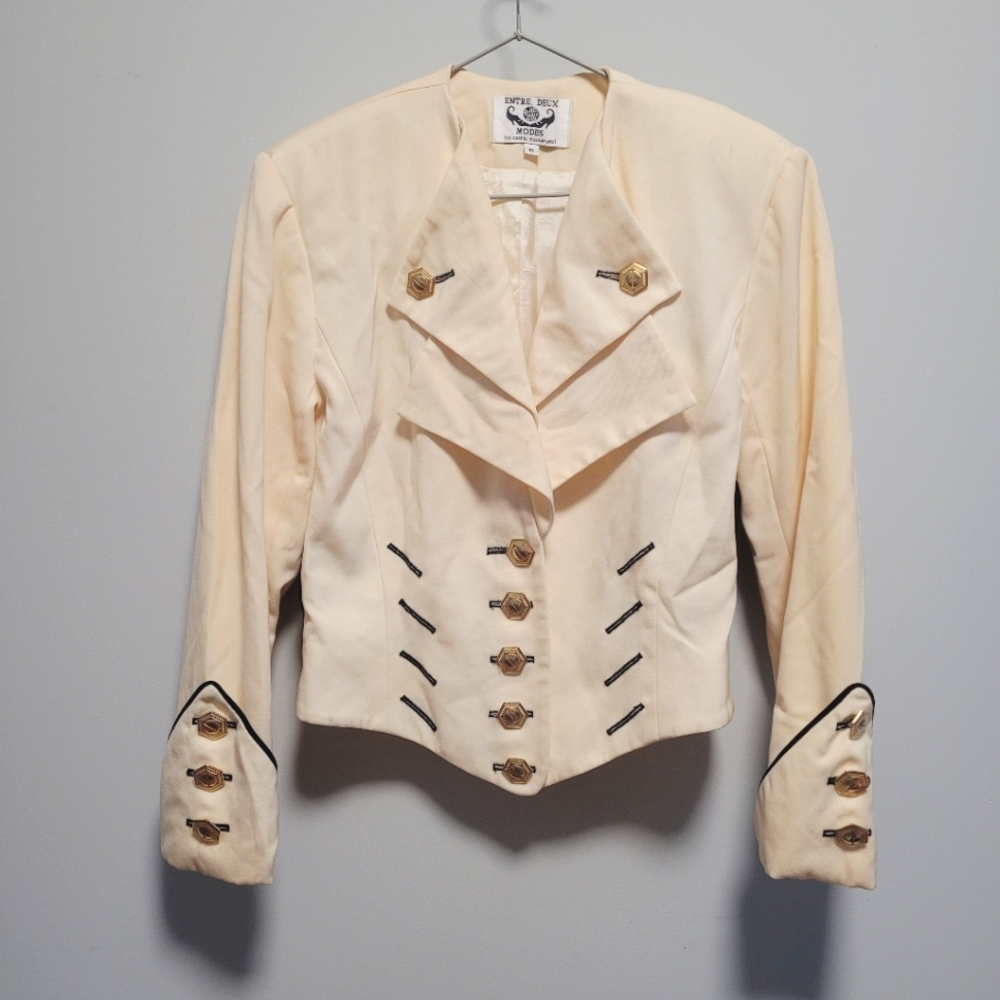 Vintage corset blazer jacket